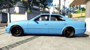 Toyota Chaser (JZX100) v1.1 for GTA 5 side view