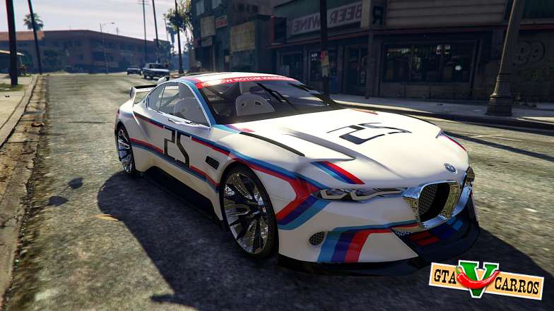 BMW 3.0 CSL Hommage R Concept for GTA 5 front view