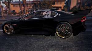 BMW 3.0 CSL Hommage R Concept for GTA 5 black color
