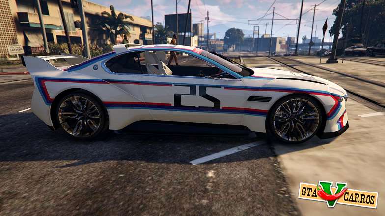 BMW 3.0 CSL Hommage R Concept for GTA 5 side