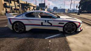 BMW 3.0 CSL Hommage R Concept for GTA 5 side