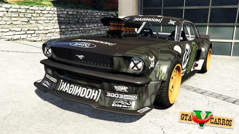 Ford Mustang 1965 Hoonicorn v1.1 [replace] for GTA 5 front view