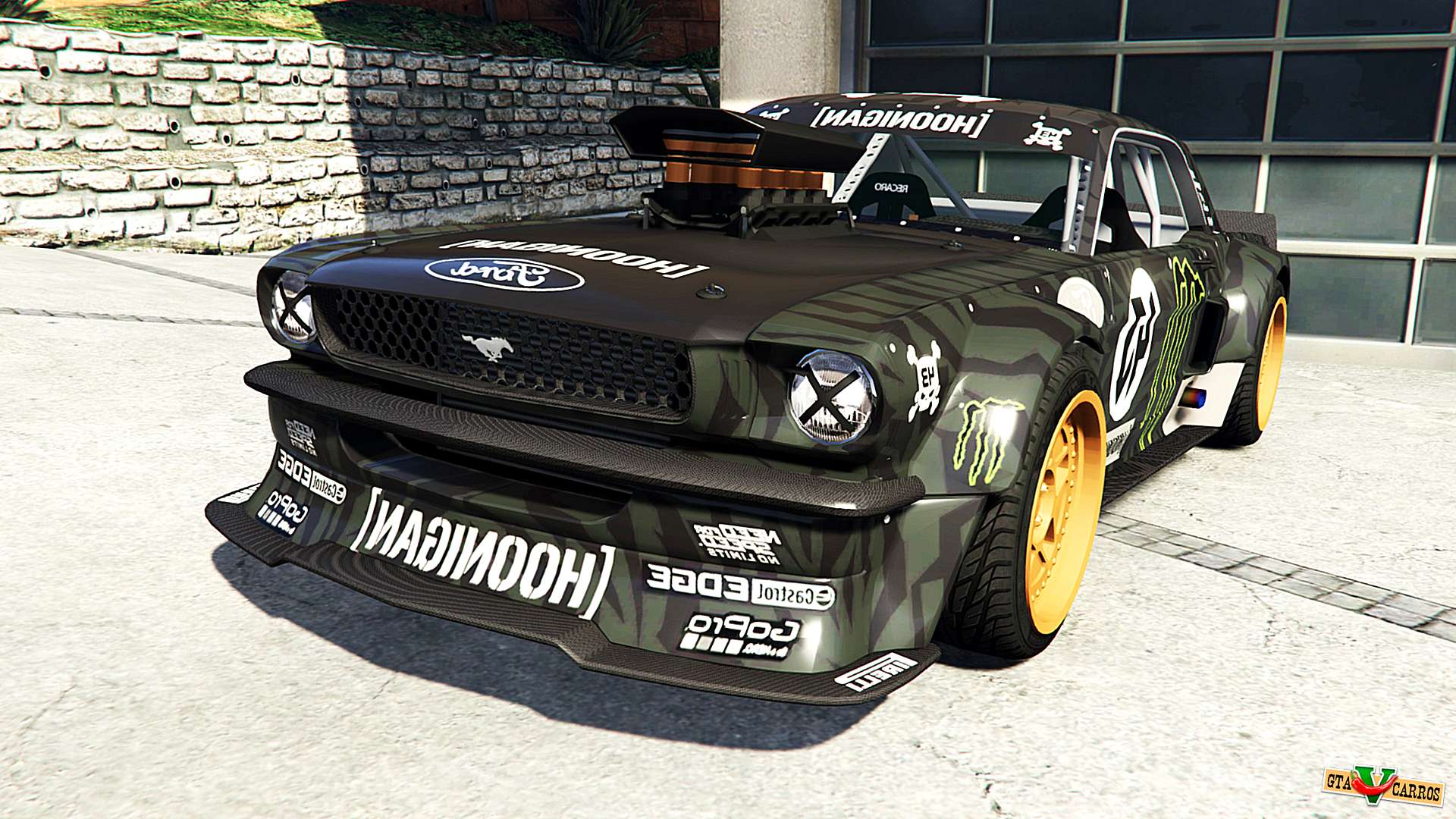 Gta 5 ford mustang replace фото 55
