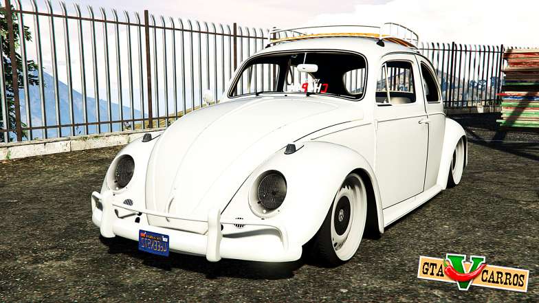 Volkswagen Fusca 1968 v1.0 [add-on] for GTA 5 front view