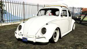Volkswagen Fusca 1968 v1.0 [add-on] for GTA 5 front view
