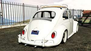 Volkswagen Fusca 1968 v1.0 [add-on] for GTA 5 back view