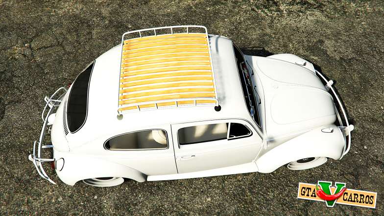 Volkswagen Fusca 1968 v1.0 [add-on] for GTA 5 top view