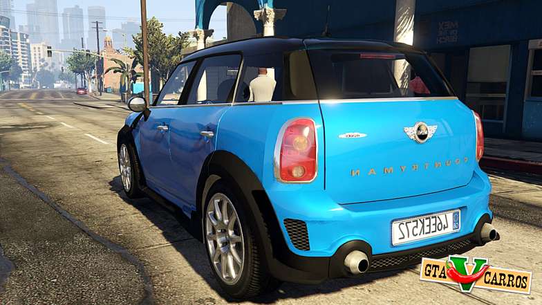 Mini Countryman for GTA 5 back view