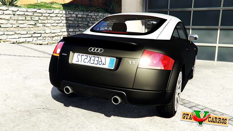 Audi TT (8N) 2004 v1.1 [replace] for GTA 5 back view