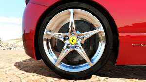 Ferrari 458 Italia v2.0 [add-on] for GTA 5 wheels