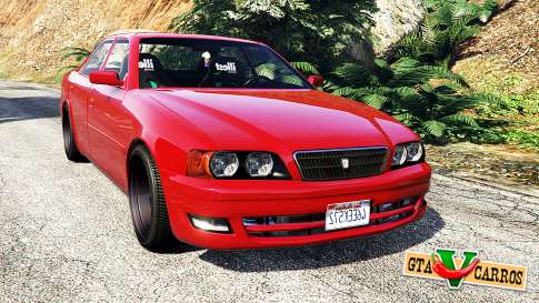 Toyota Chaser (JZX100) cambered [add-on] for GTA 5 front view