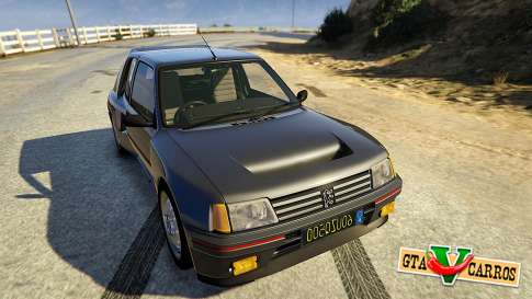 Peugeot 205 Rally for GTA 5 front view