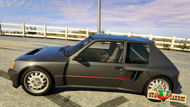 Peugeot 205 Rally for GTA 5 side view