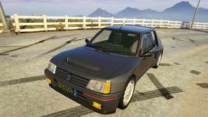 Peugeot 205 Rally for GTA 5 main view
