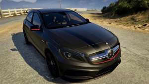 Mercedes-Benz A45 AMG Edition for GTA 5 front view