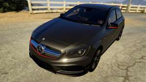 Mercedes-Benz A45 AMG Edition for GTA 5 main view