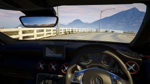 Mercedes-Benz A45 AMG Edition for GTA 5 interior