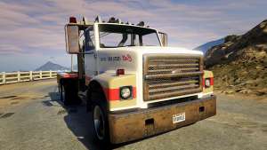 Teller-Morrow Towtruck from SOA for GTA 5 front view