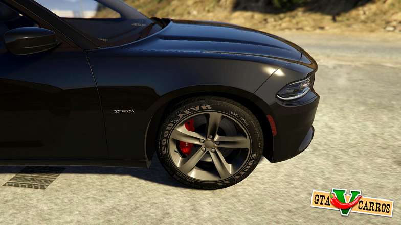 Dodge Charger 2016 for GTA 5 wheels