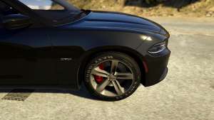 Dodge Charger 2016 for GTA 5 wheels