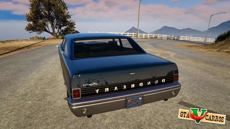 TLAD Regina Sedan for GTA 5 back light