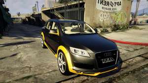2009 Audi Q7 AS7 ABT for GTA 5 front view