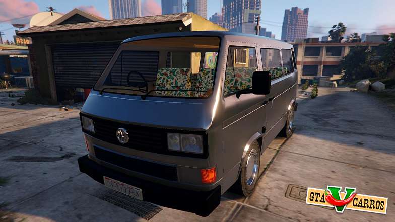 Volkswagen Caravelle T3 (1983) for GTA 5 front view