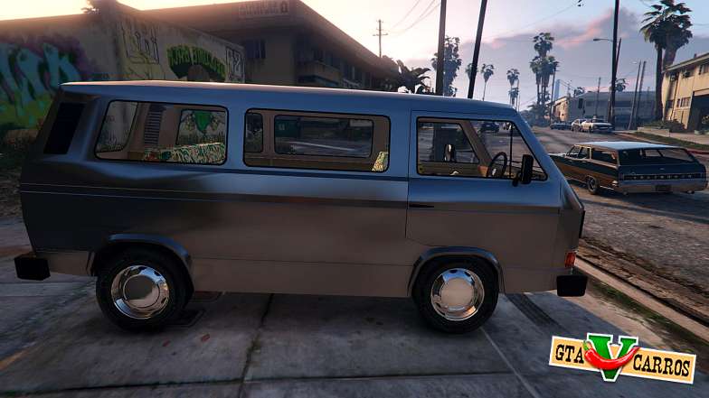 Volkswagen Caravelle T3 (1983) for GTA 5 side view