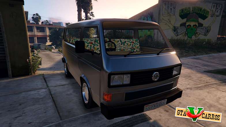 Volkswagen Caravelle T3 (1983) for GTA 5 main view
