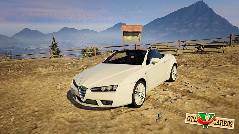 Alfa Romeo Spider 939 (Brera) for GTA 5 front view