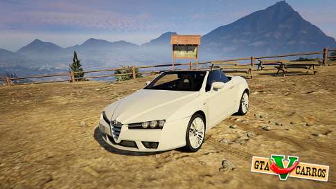 Alfa Romeo Spider 939 (Brera) for GTA 5 front view