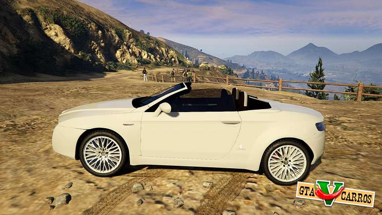 Alfa Romeo Spider 939 (Brera) for GTA 5 side view