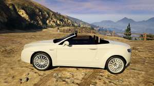 Alfa Romeo Spider 939 (Brera) for GTA 5 side view