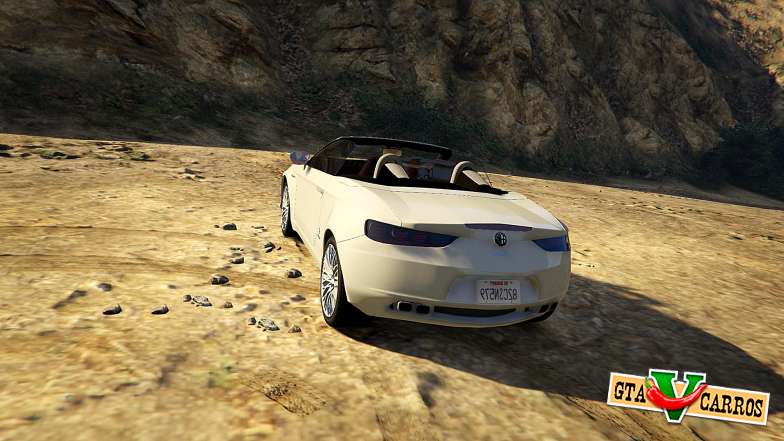 Alfa Romeo Spider 939 (Brera) for GTA 5 back