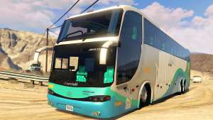 Marcopolo Paradiso G6 1550LD for GTA 5 front view