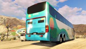 Marcopolo Paradiso G6 1550LD for GTA 5 back view