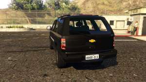 Chevrolet Blazer 4x4 for GTA San Andreas rear view