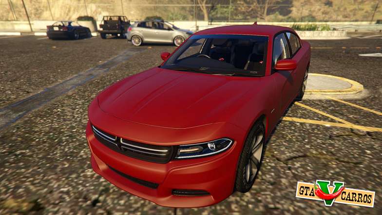 Dodge Charger Hellcat for GTA 5 exterior