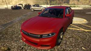 Dodge Charger Hellcat for GTA 5 exterior