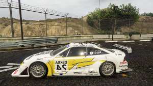 Opel Calibra DTM for GTA 5 side view