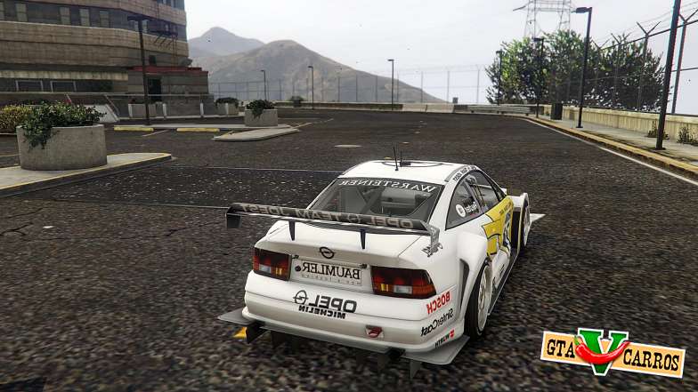 Opel Calibra DTM for GTA 5 rear view