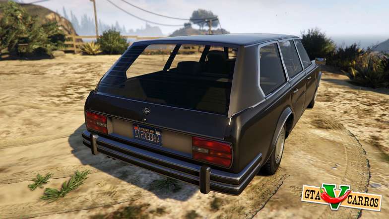 Glendale Station Wagon for GTA 5 rear view