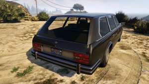 Glendale Station Wagon for GTA 5 rear view