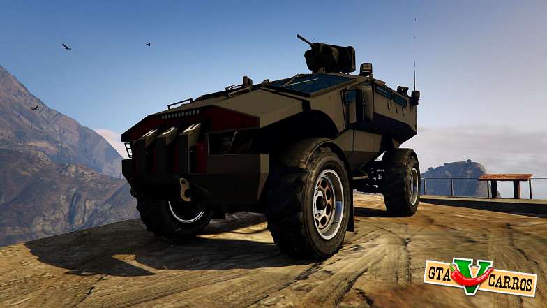 Punisher Black Armed Version for GTA 5 exterior