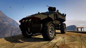 Punisher Black Armed Version for GTA 5 exterior