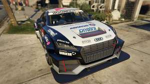 Audi TT cup 2015 for GTA 5  exterior