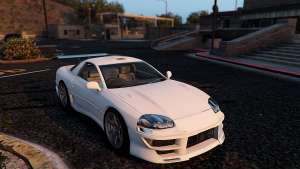 Mitsubishi 3000GT for GTA 5 front view