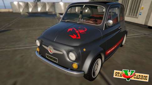 Fiat Abarth 595ss Street ver for GTA 5 front view