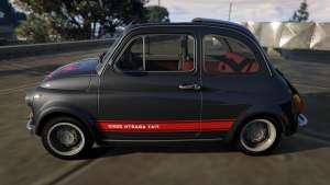 Fiat Abarth 595ss Street ver for GTA 5 side view