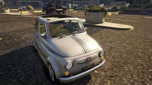 Fiat Abarth 595ss Street ver for GTA 5 exterior